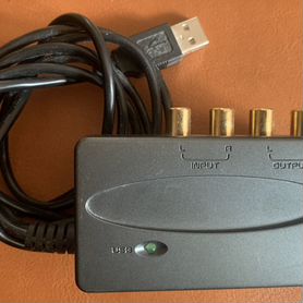 Звуковая карта USB Berhringer U-control UCA200