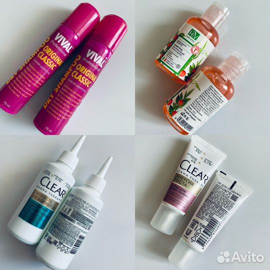 Косметика для лица и волос