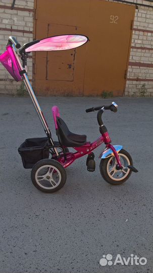 Детский велосипед коляска