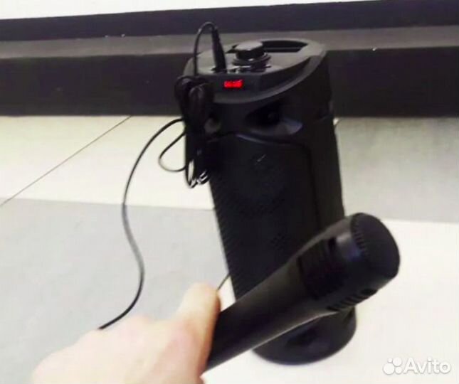 Колонка Bluetooth + Радио + Подсветка + USB + SD