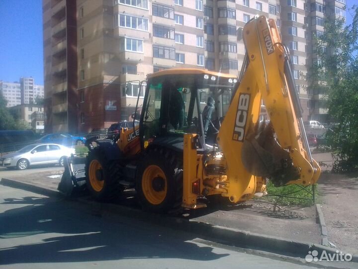 Экскаватор-погрузчик Ропша,Петергоф, Красное Село