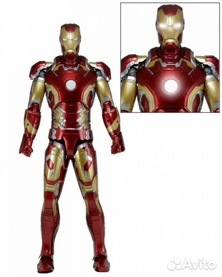 Фигурка Железный Человек 1/4 hot toys neca