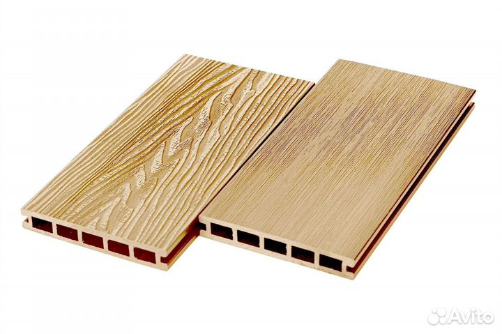 Террасная доска из дпк полнотелая