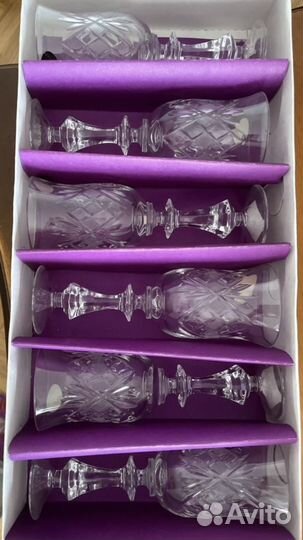 Хрустальные фужеры