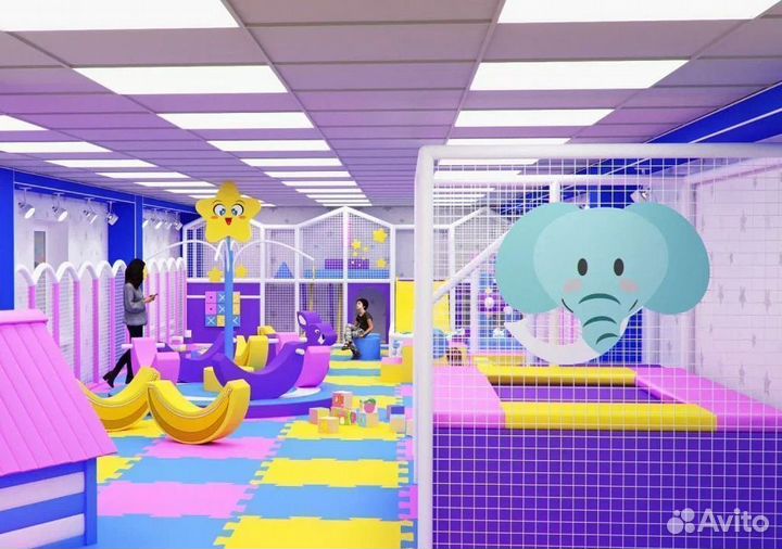 Игровая комната для детей в ТЦ