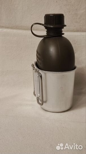 Фляга походная пластиковая 