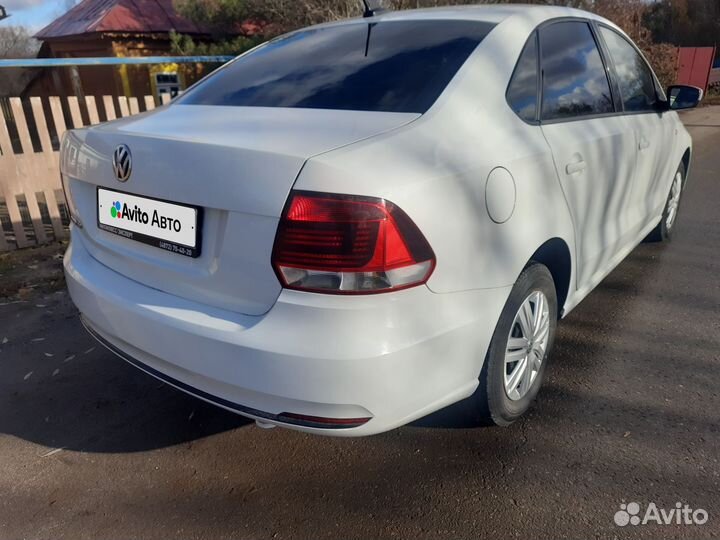 Volkswagen Polo 1.6 МТ, 2017, 133 000 км