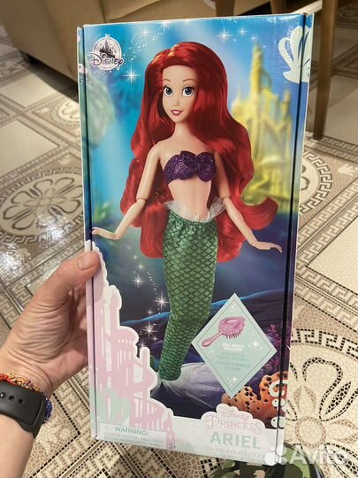 Принцессы Диснея кукла анна русалочка жасмин