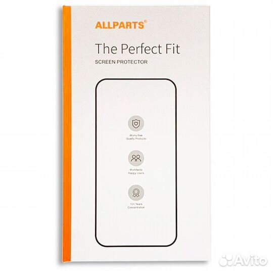 Защитное стекло для Realme C11 (2шт) (Black)