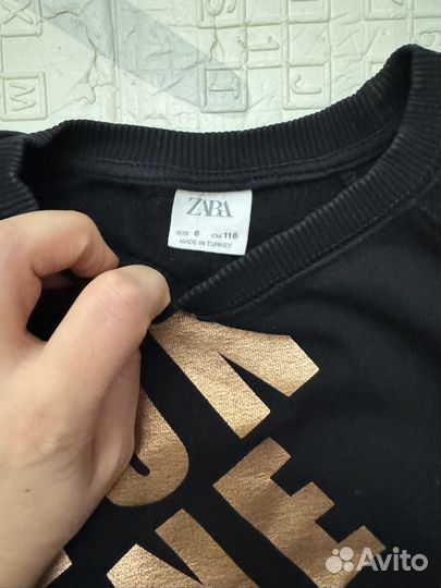 Толстовка (свитер, худи) свитшот, кофта zara 92см