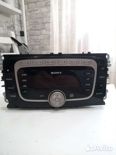Автомагнитола sony ford focus, mondeo