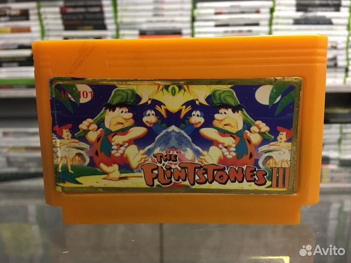 Картридж из 90х Dendy The FlintStones арт 63