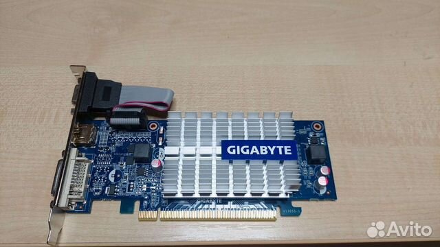 Видеокарта gigabyte gf210, 1gb купить в Москве | Электроника | Авито