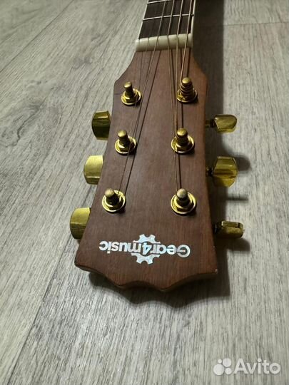 Электро акустическая гитара бу Китай