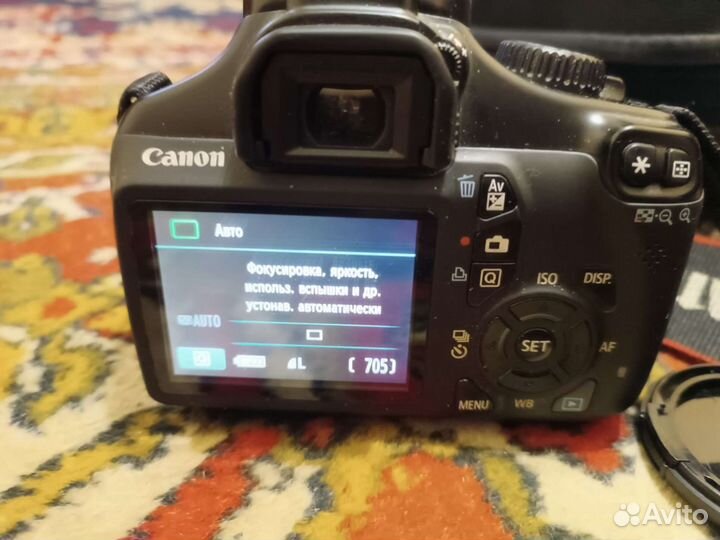 Зеркальный фотоаппарат canon eos 1100d