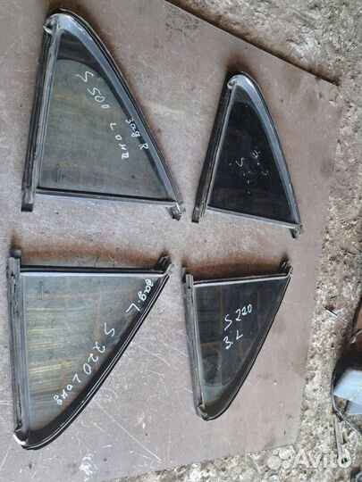 Стекло двери заднее Mercedes w220