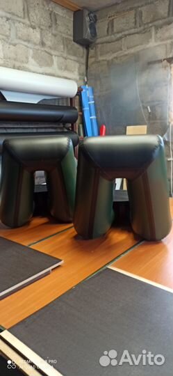 Надувное кресло в лодку пвх