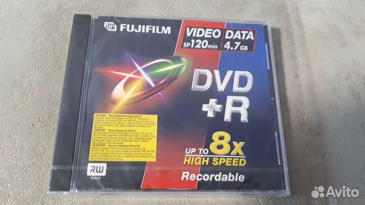DVD+R новый