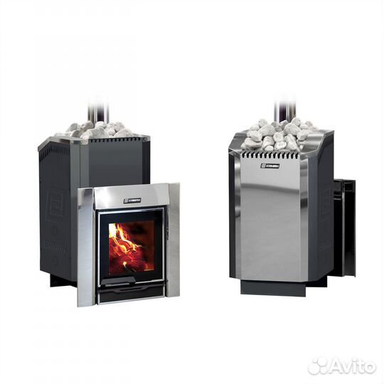 Печь Для Бани Ермак 12 Премиум Сталь