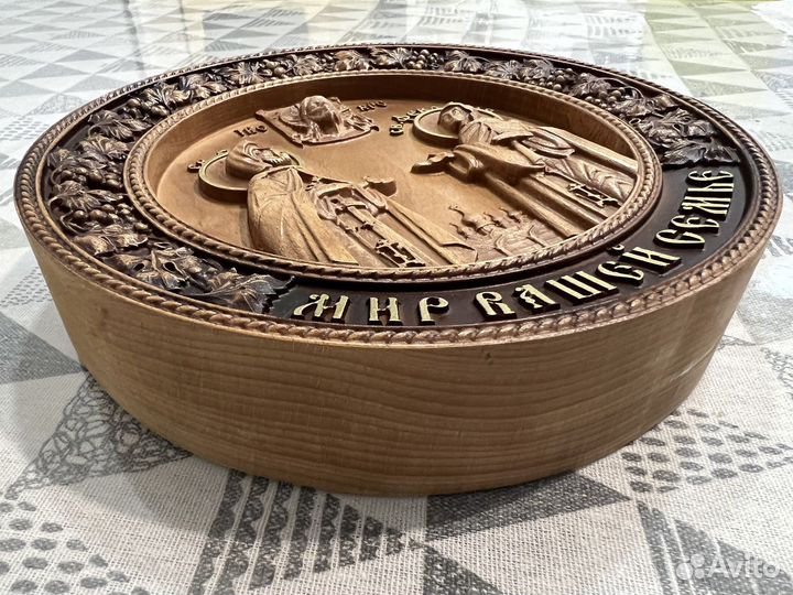 Икона Мир Вашей Семье. Петр и Феврония