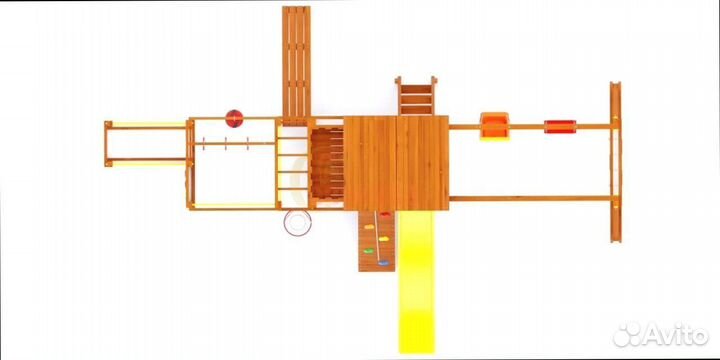 Детский игровой комплекс Савушка на участок
