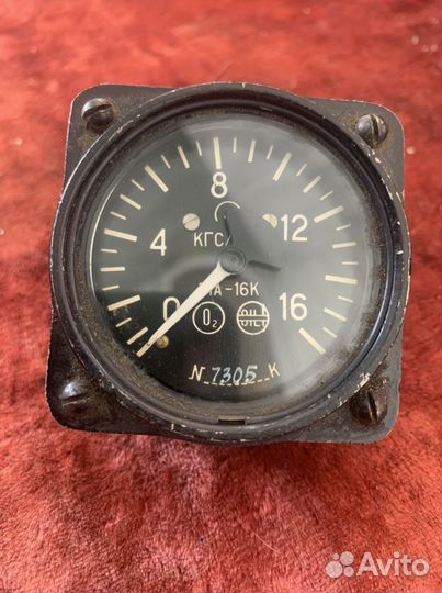 Ма-16К манометр авиационный