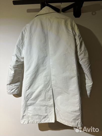 Пуховый плащ stone island новый