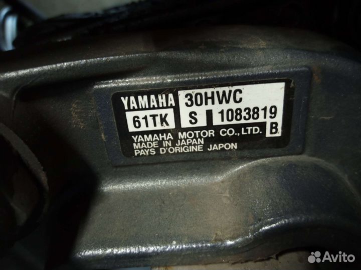 Мотор Yamaha 30HWC
