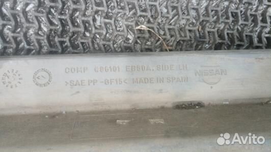 Подножка внешняя декоративная nissan pathfinder R51 (LNK03OW02)