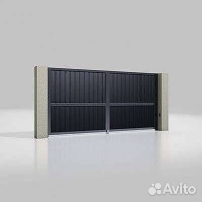 Распашные ворота Prestige 4000x2000 мм