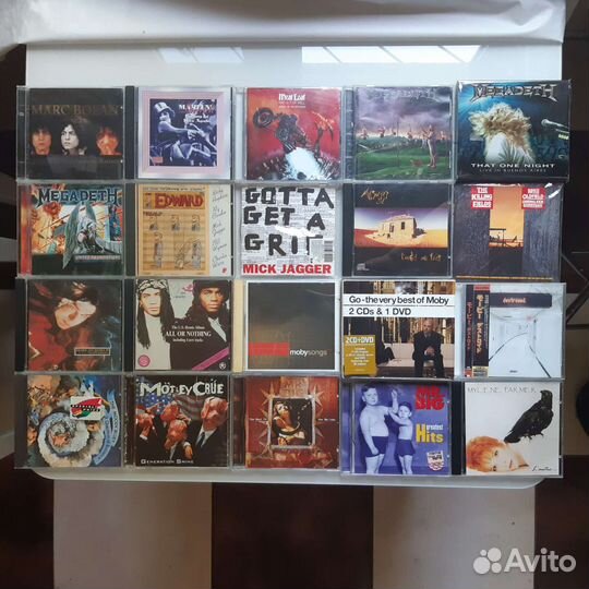 CD фирменные Rock Metal Pop часть 2 191CD 06.08.23