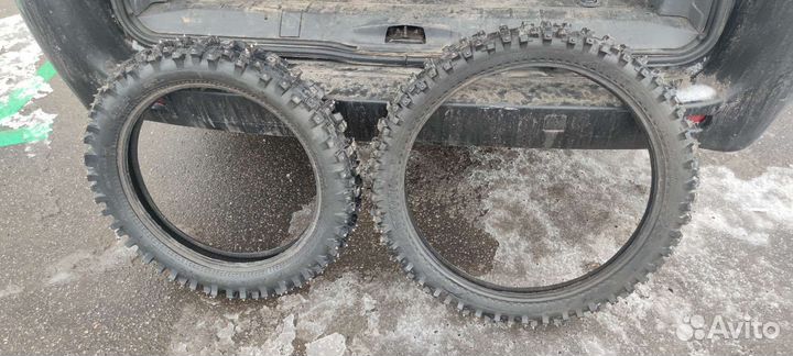 Мото резина шипованная