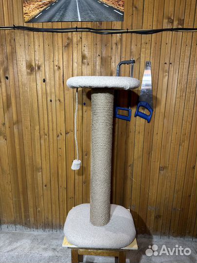 Когтеточка столбик для кошки 90см