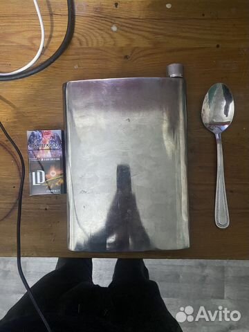 Большая Фляга охотника нержавейка СССР