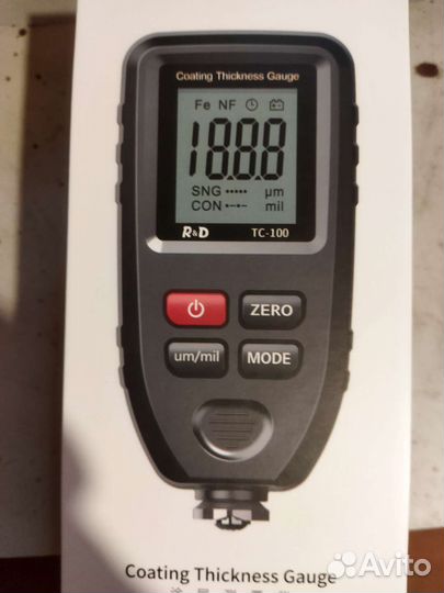 Толщиномер RD TC-100