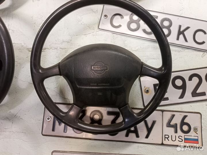 Руль с подушкой на Nissan Primera P10
