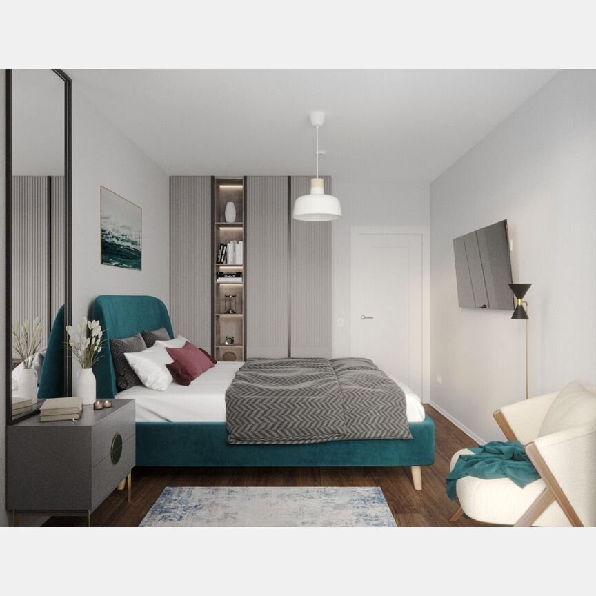 1-к. квартира, 36,7 м², 9/25 эт.