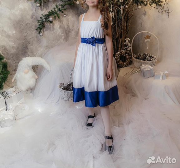 Платье нарядное для девочки 10-12 лет