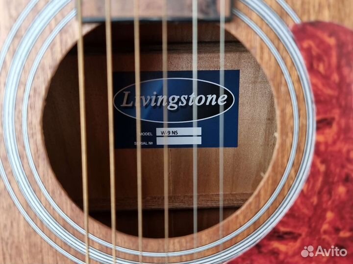 Акустическая гитара Livingstone W-9 NS