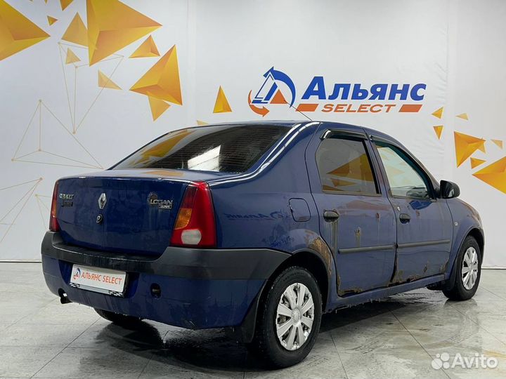 Renault Logan 1.4 МТ, 2006, 119 142 км