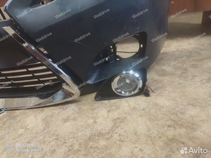 Очки в бампер Camry 40 стиль Lexus дорестайлинг