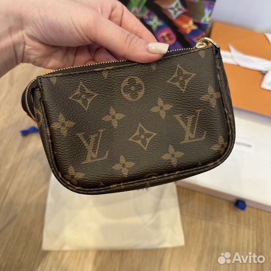 Клатч Louis Vuitton Mini Pochette оригинал