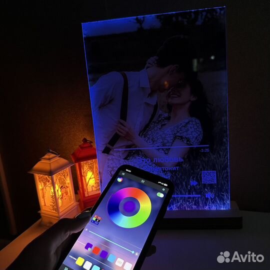 Витраж с вашим фото