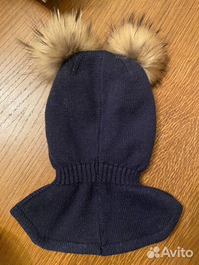Шапка шлем зимняя