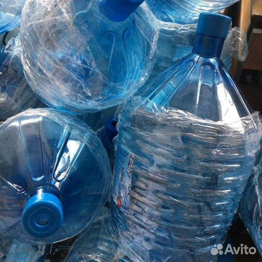 Бутыль пластиковая 19 л без пробки