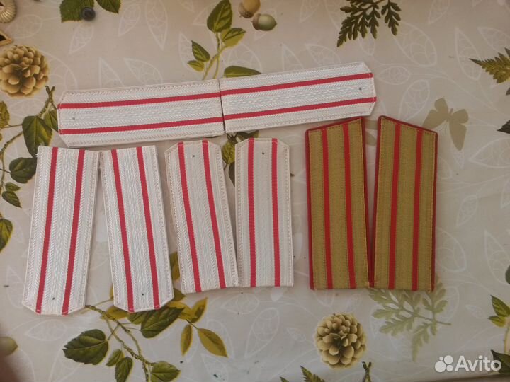 Погоны новые и б/у старшего офицера СССР