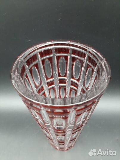 Ваза хрустальная