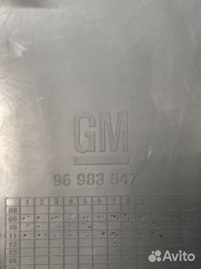 Ошивка задней стойки Шевроле Круз