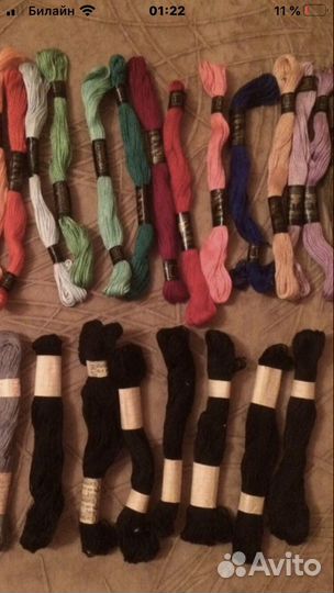 Нитки мулине. СССР