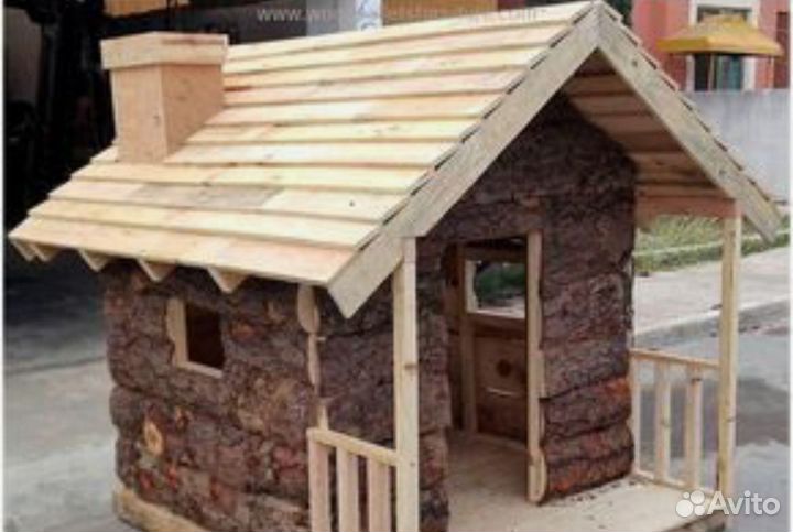 Домик для кошки на курьих ножках